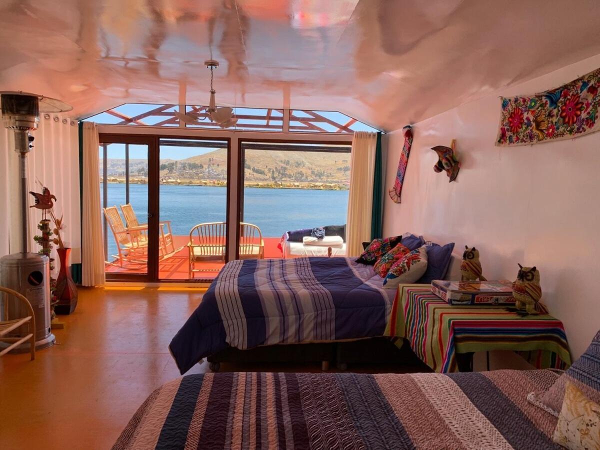 Uros Titikaka The Best Lodge プーノ エクステリア 写真