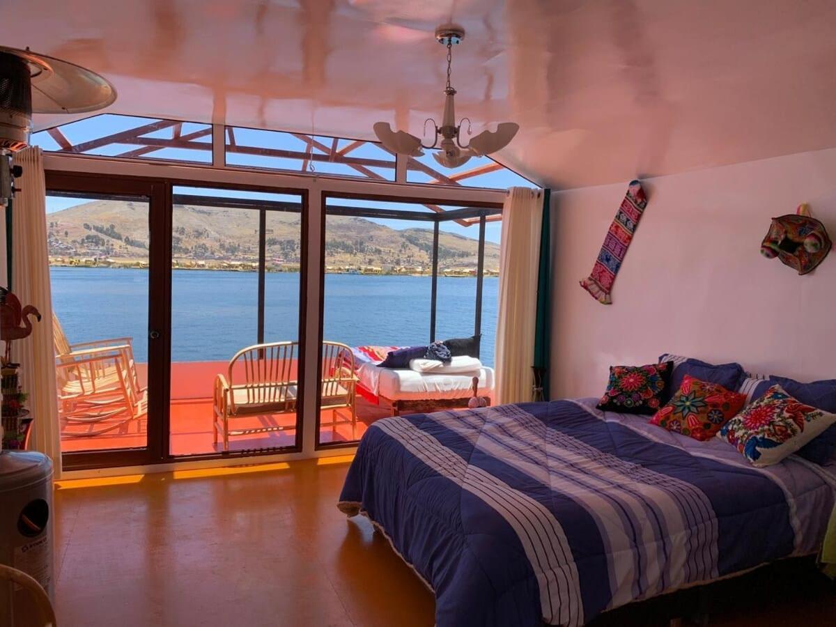 Uros Titikaka The Best Lodge プーノ エクステリア 写真